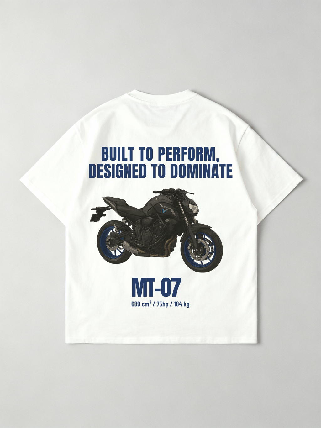 Motorcycle MT-07 Oversized Shirt