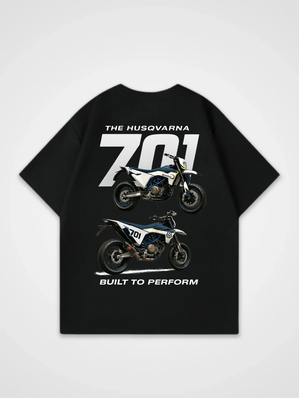 Motorcycle Husqy 701 Supermoto Oversized Shirt