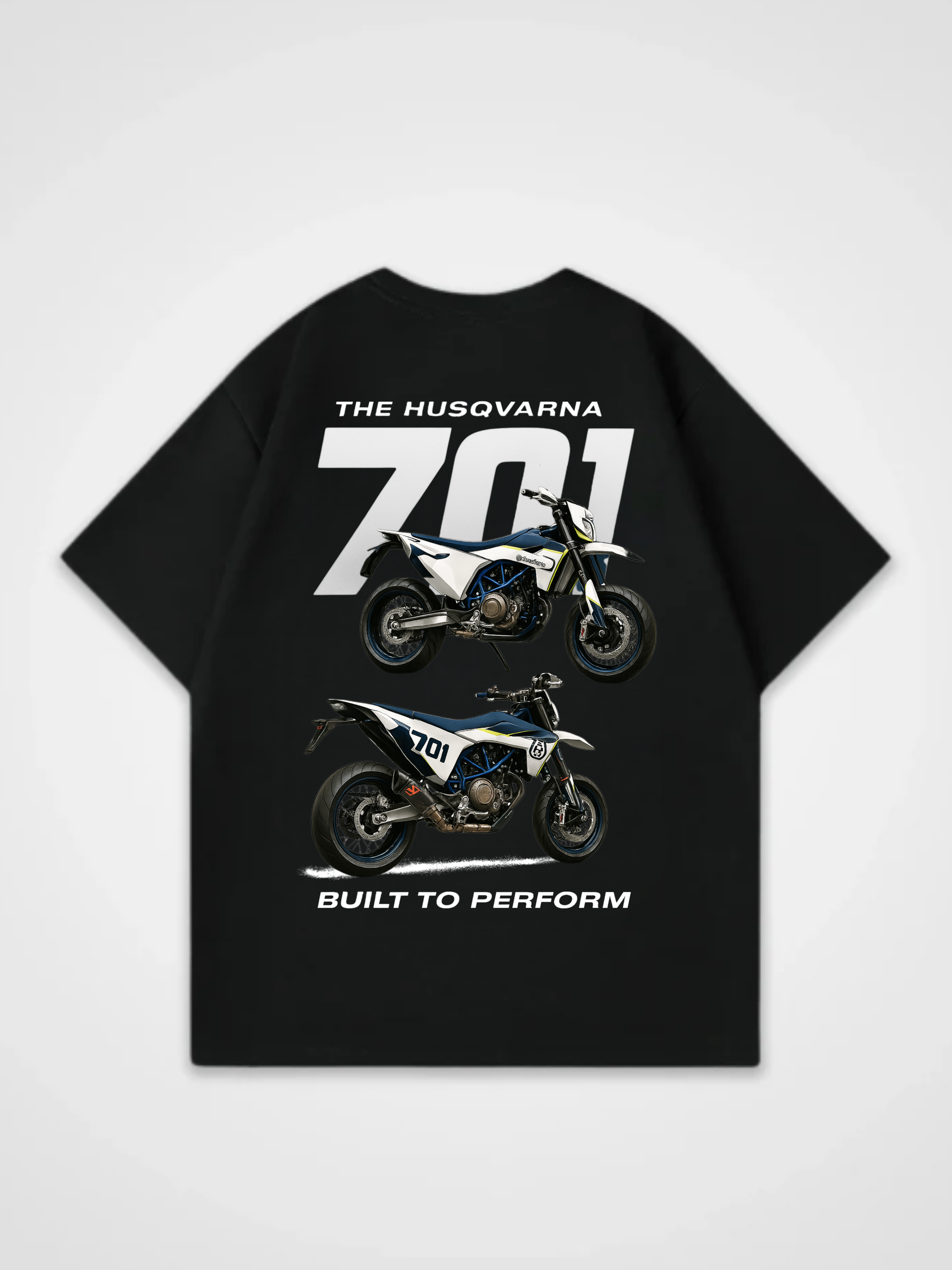 Motorcycle Husqy 701 Supermoto Oversized Shirt
