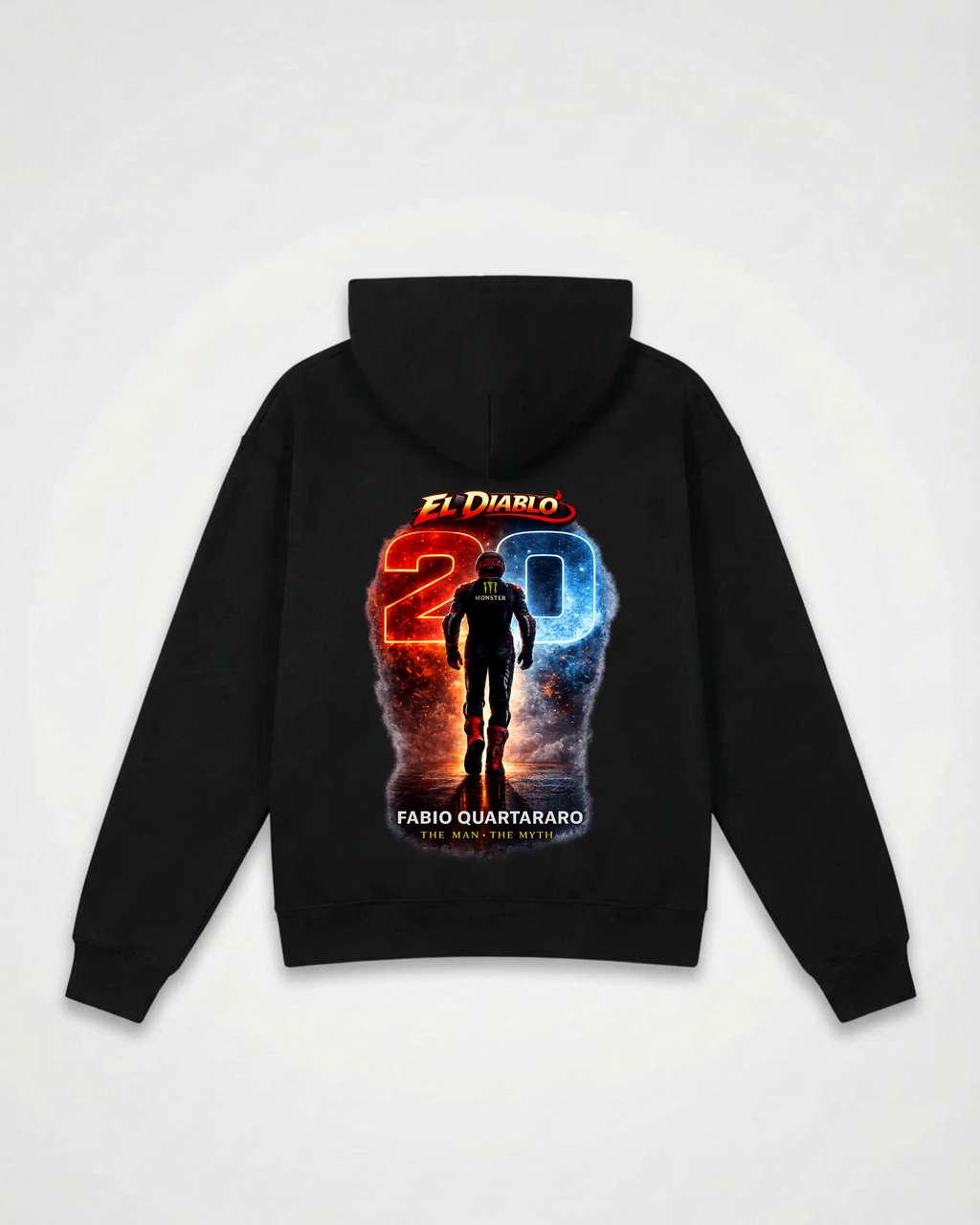 Moto GP Fabio Quartararo The Man Oversized Hoodie