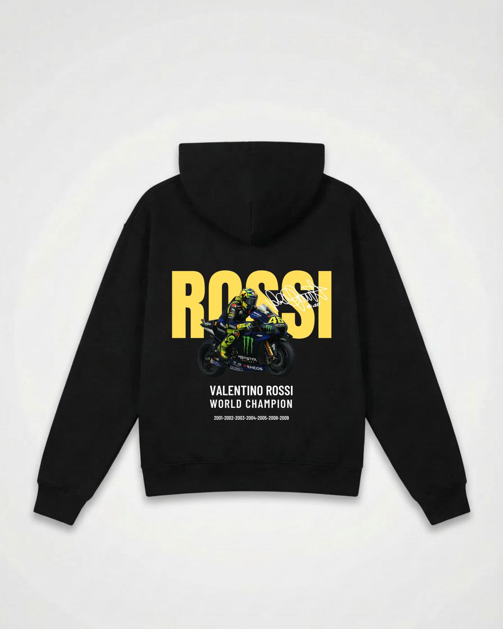 Moto GP Valentino Rossi World Champion VR46 Oversized Hoodie