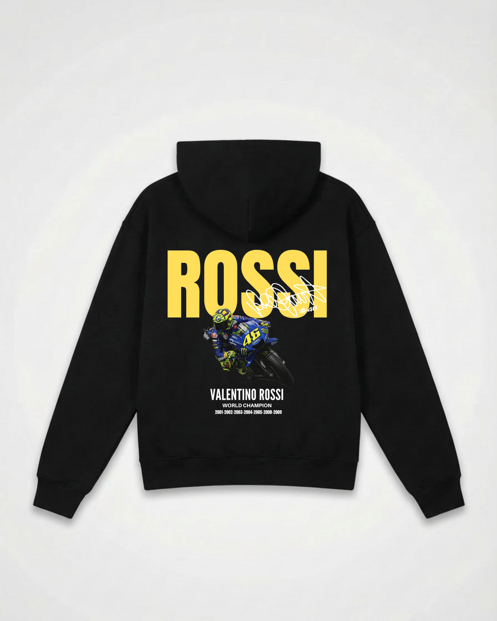 Moto GP Valentino Rossi World Champion Oversized Hoodie