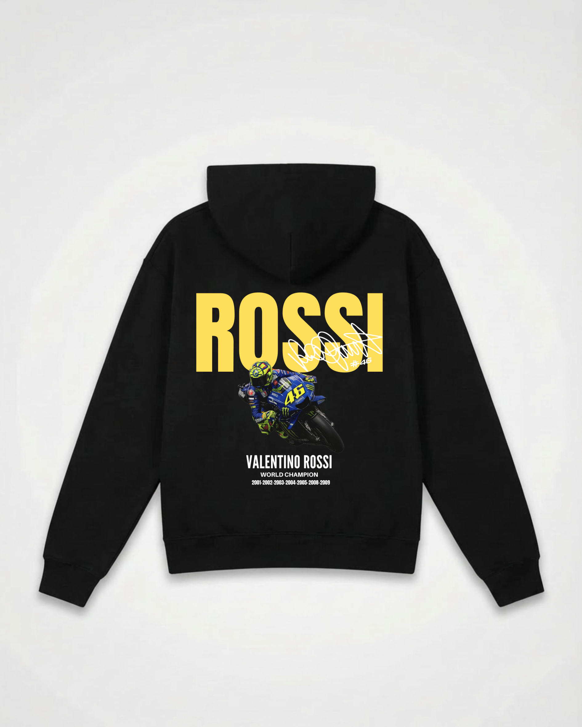 Moto GP Valentino Rossi World Champion Oversized Hoodie