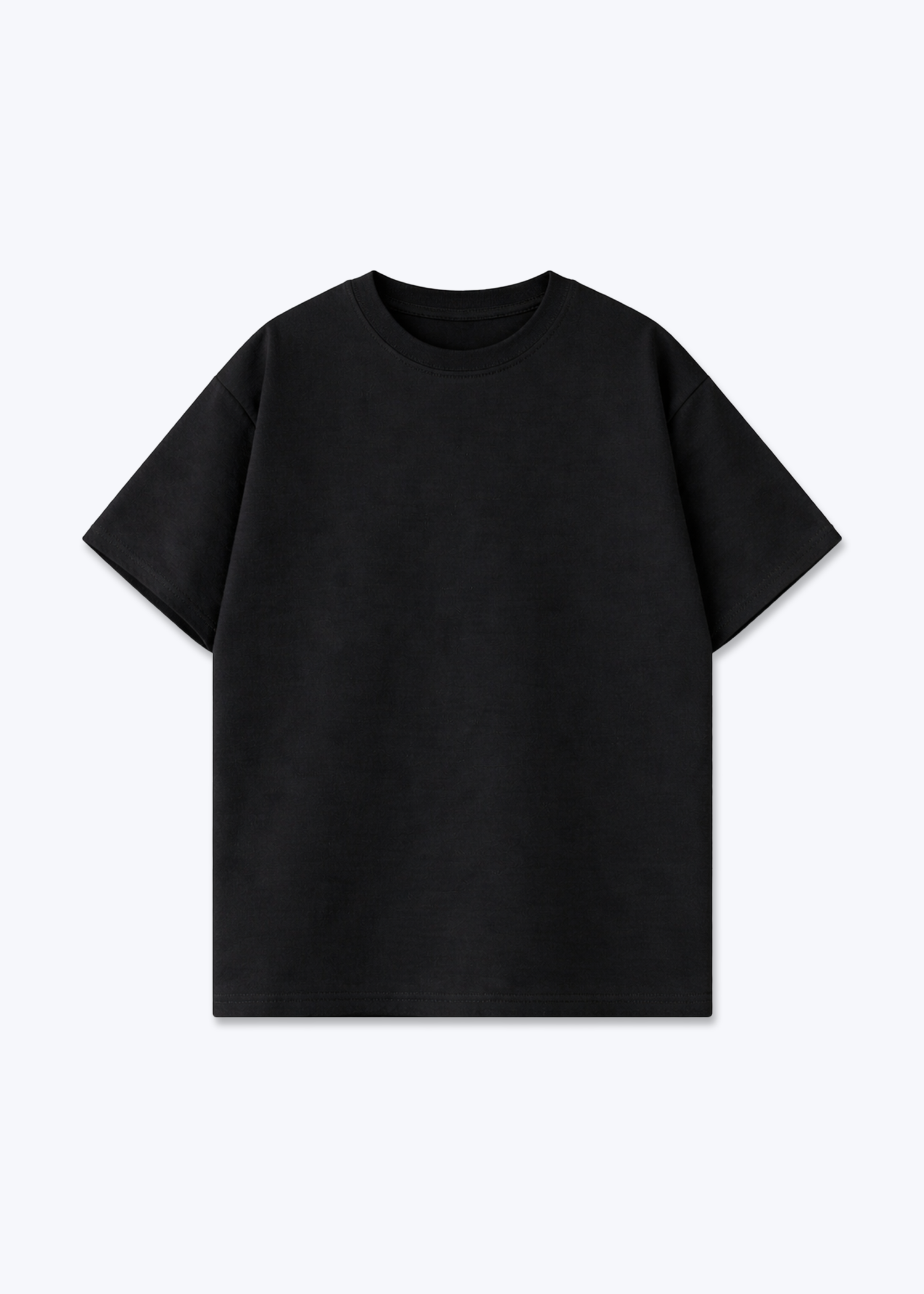 FQ20 Oversized Shirt - Black Front Base