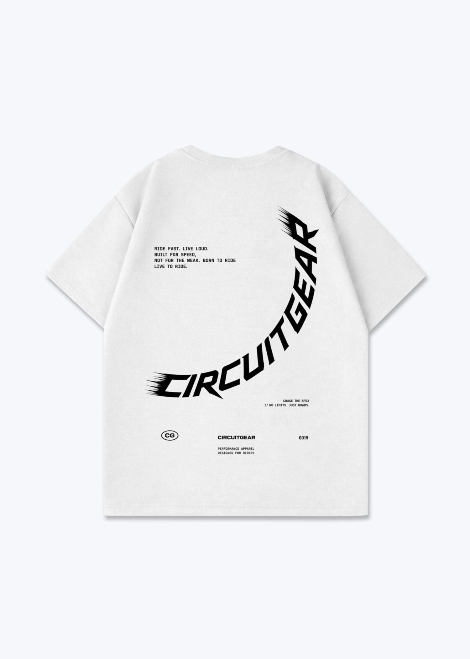 PHANTOM DIVISION Oversized Shirt - White Back (Designed)