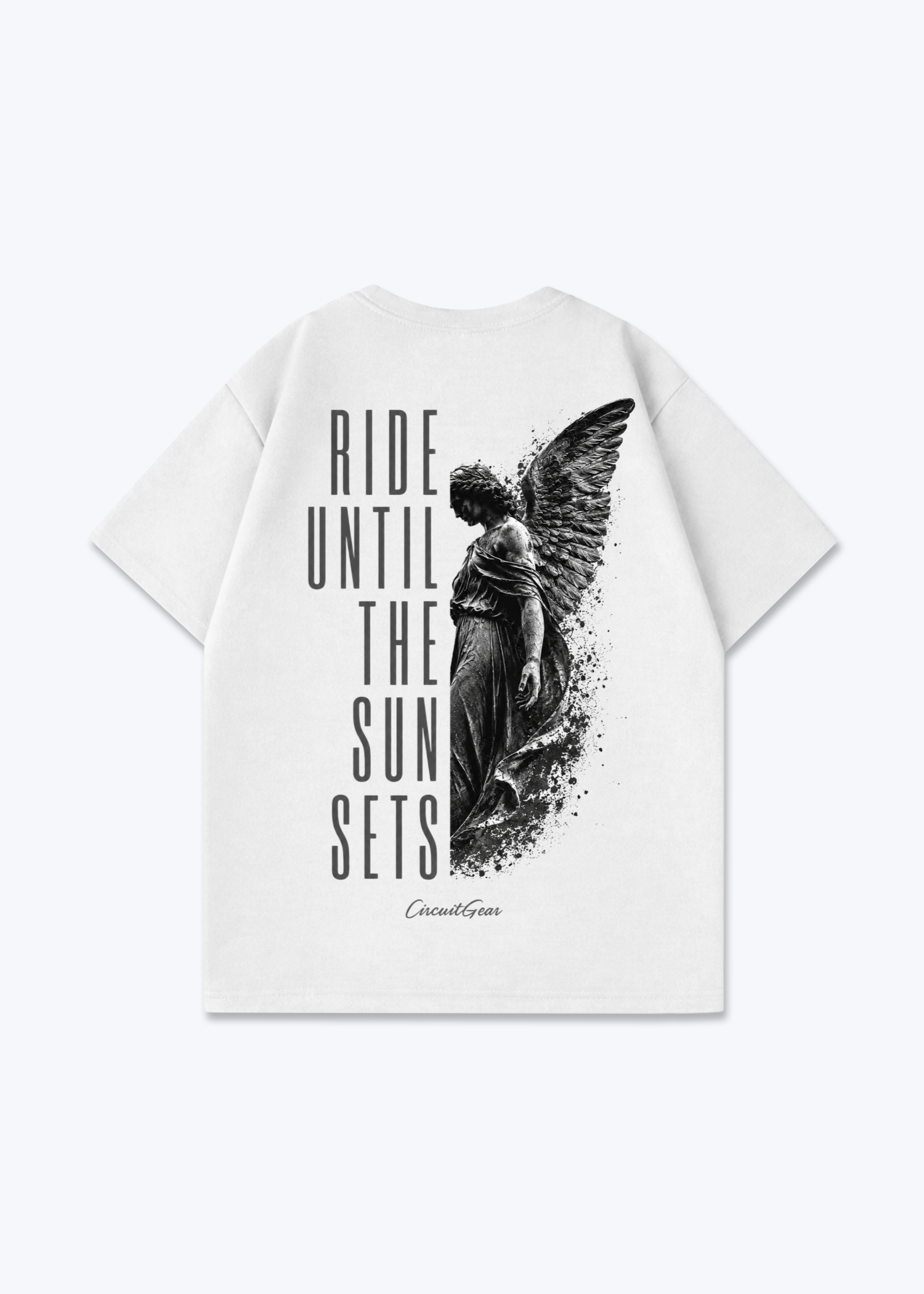 Until the sun sets Shirt - White Back (Designed)