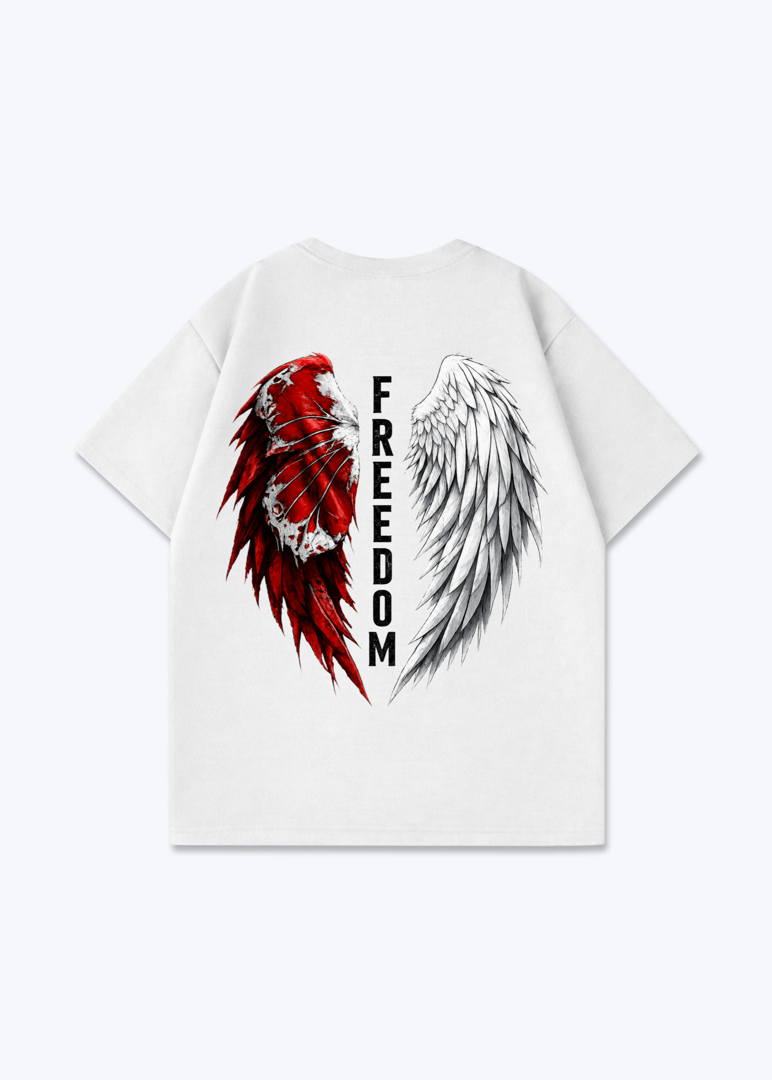 Freedom Shirt - White Back (Designed)