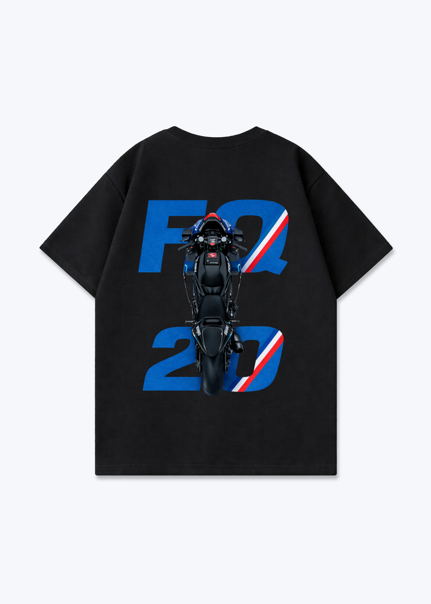FQ20 Oversized Shirt - Black Back (Designed)