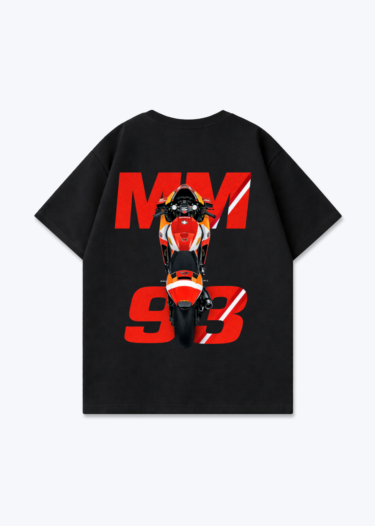 MM93 Oversized Shirt - Black Back (Designed)
