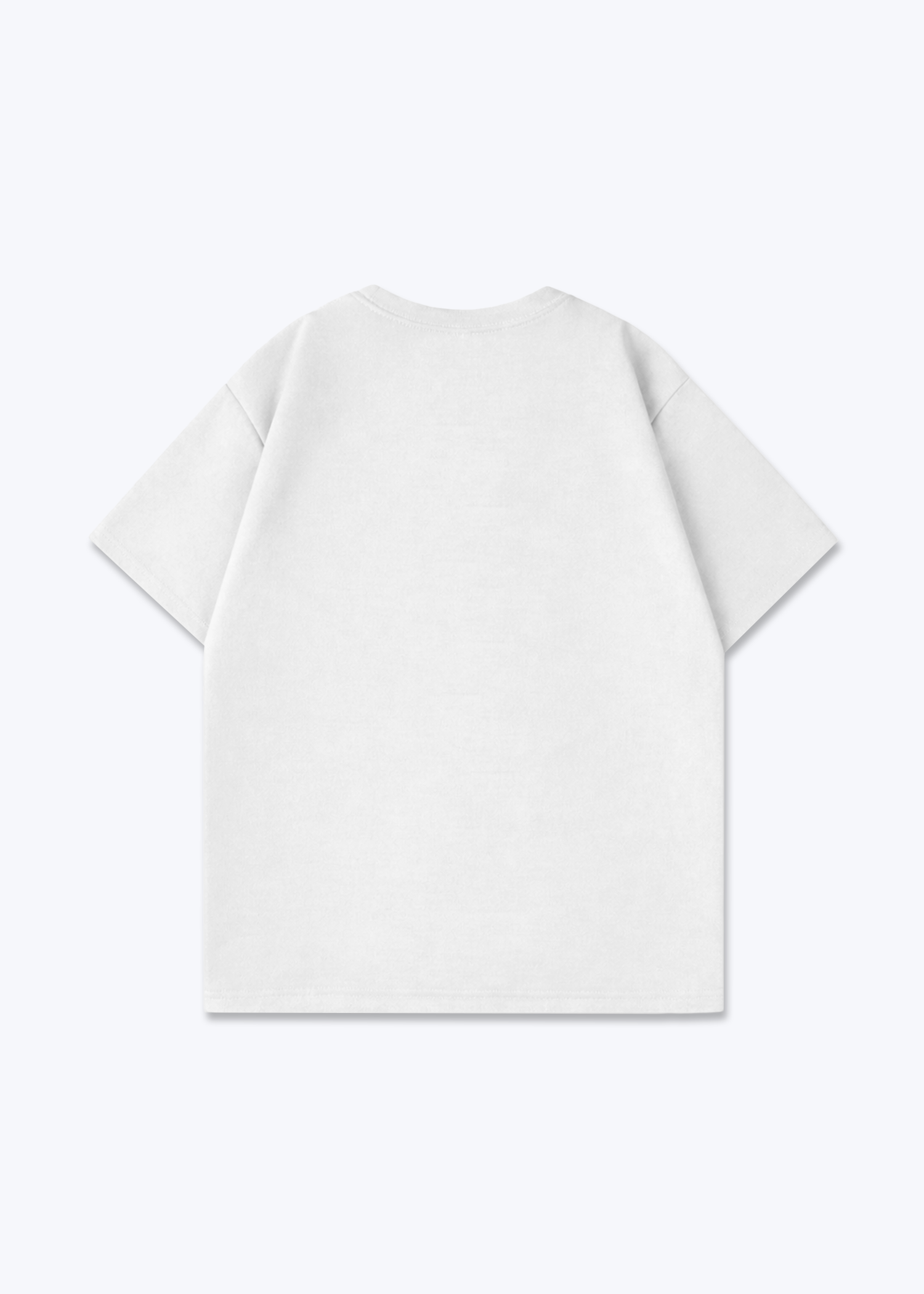 NO SIGNAL Oversized Shirt - White Back Base