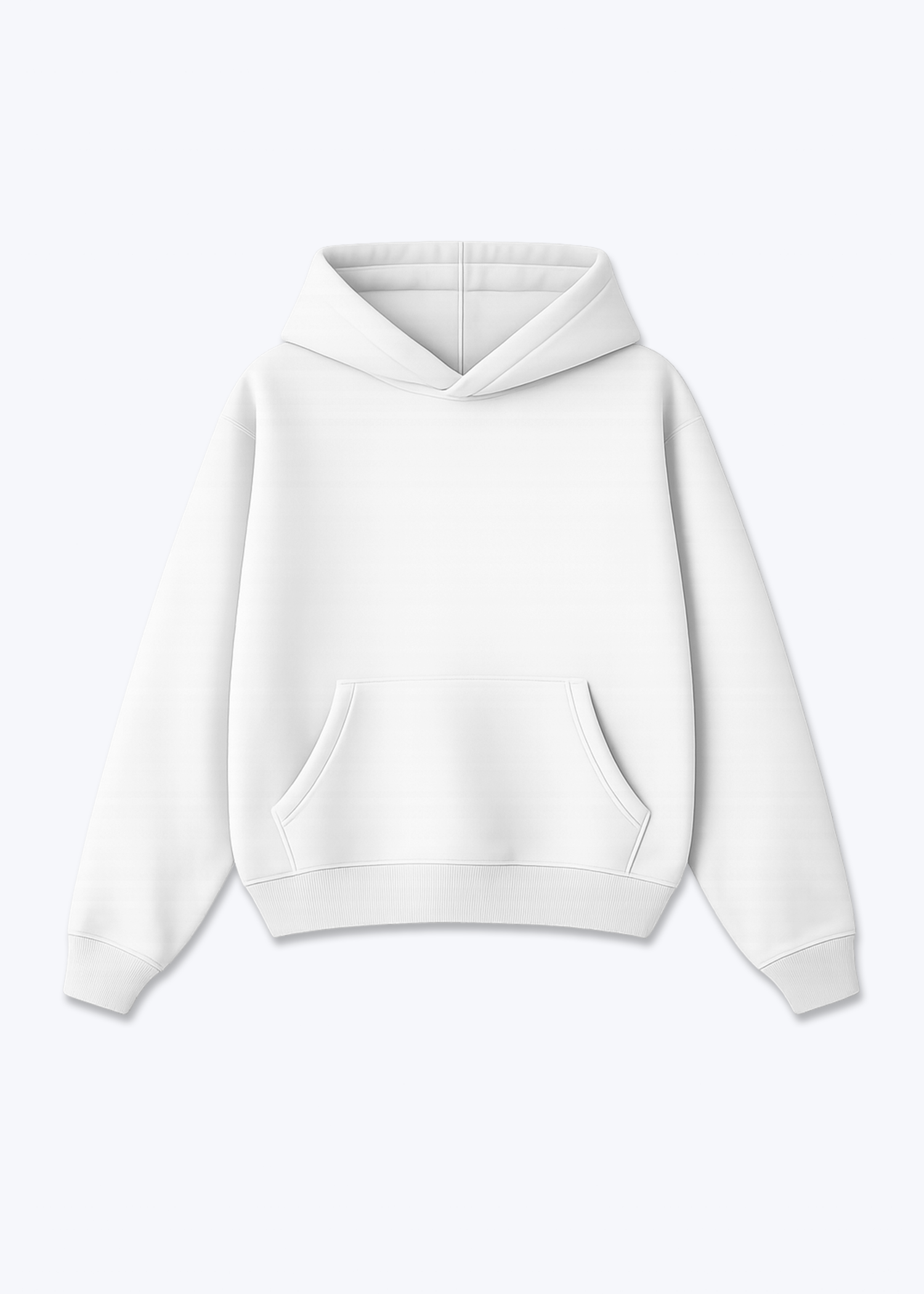 VR46 Oversized Hoodie - White Front Base