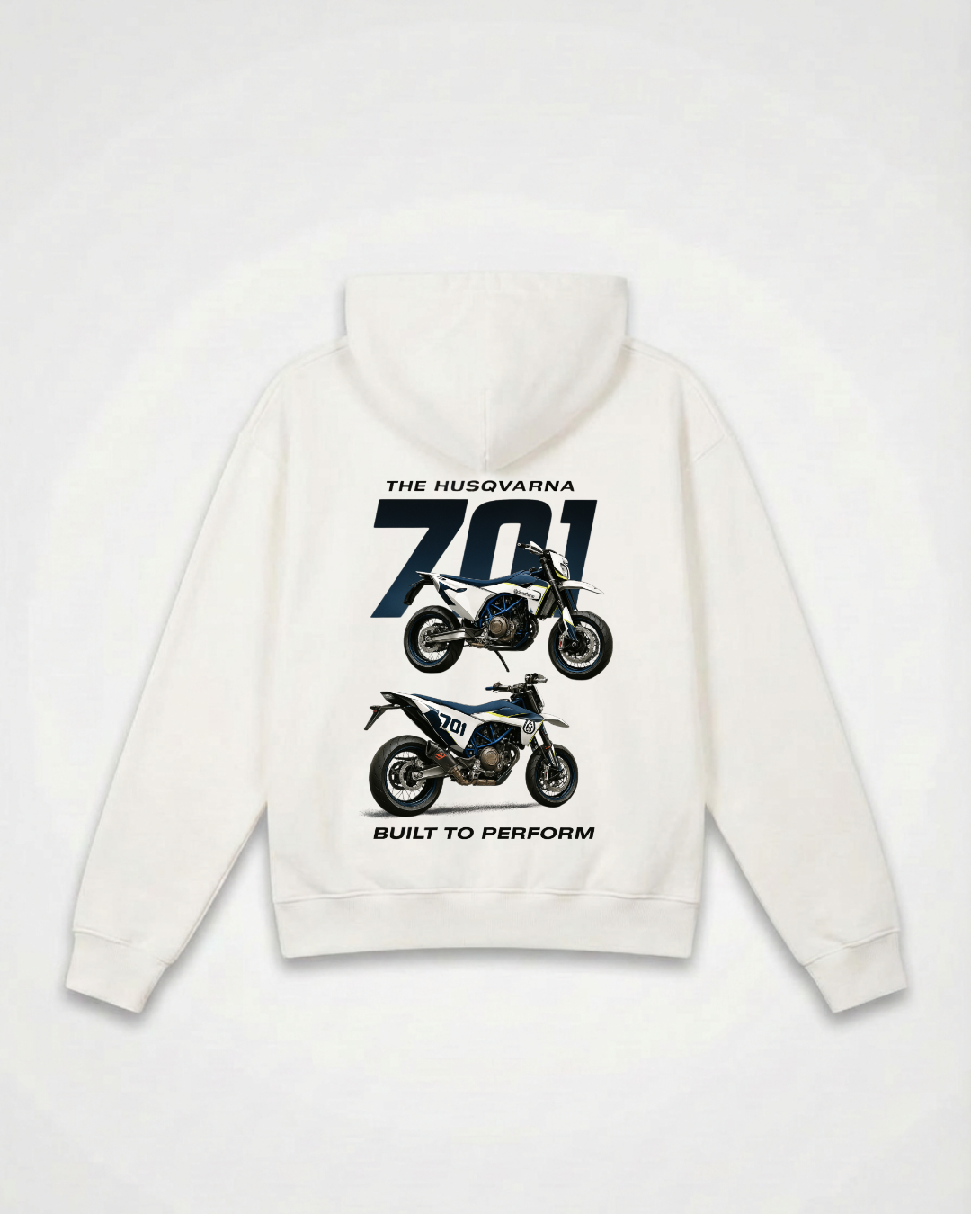 Motorcycle Husqy 701 Supermoto Oversized Hoodie